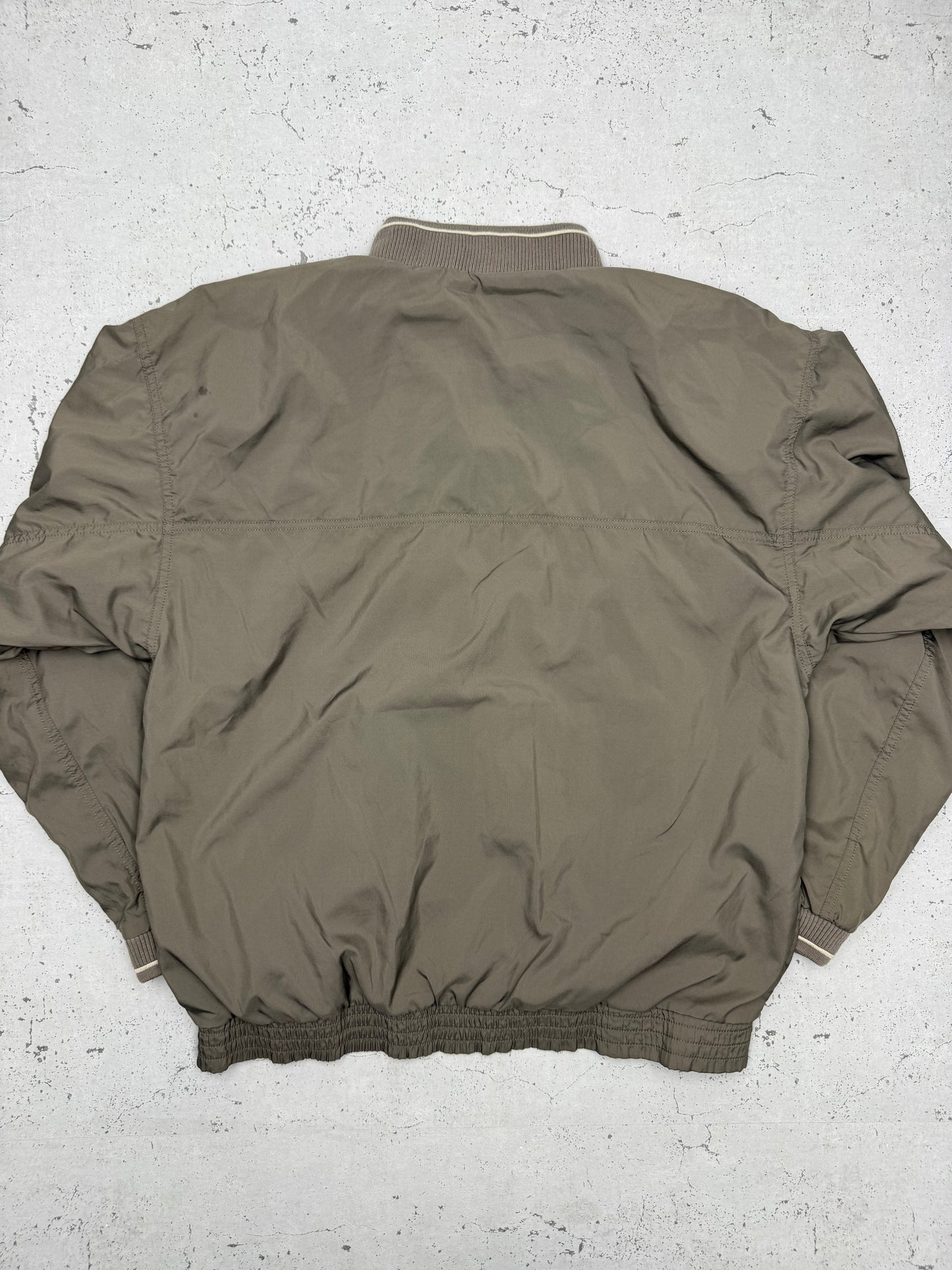 Adidas vintage Trackjacket Windbreaker braun M