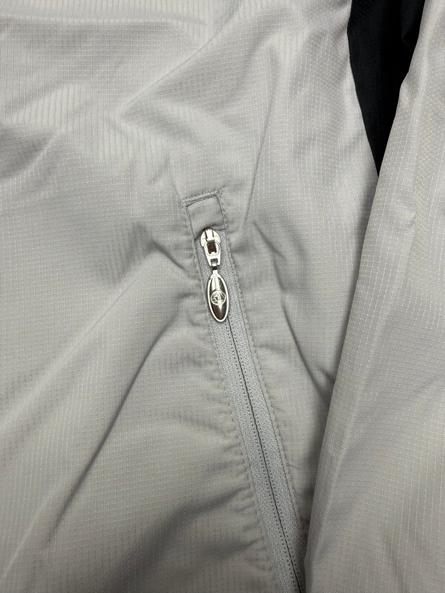adidas vintage Windbreaker Jacke grau L