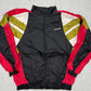 adidas vintage Trainingsjacke Windbreaker Germany Deutschland Jacke 80s schwarz XL