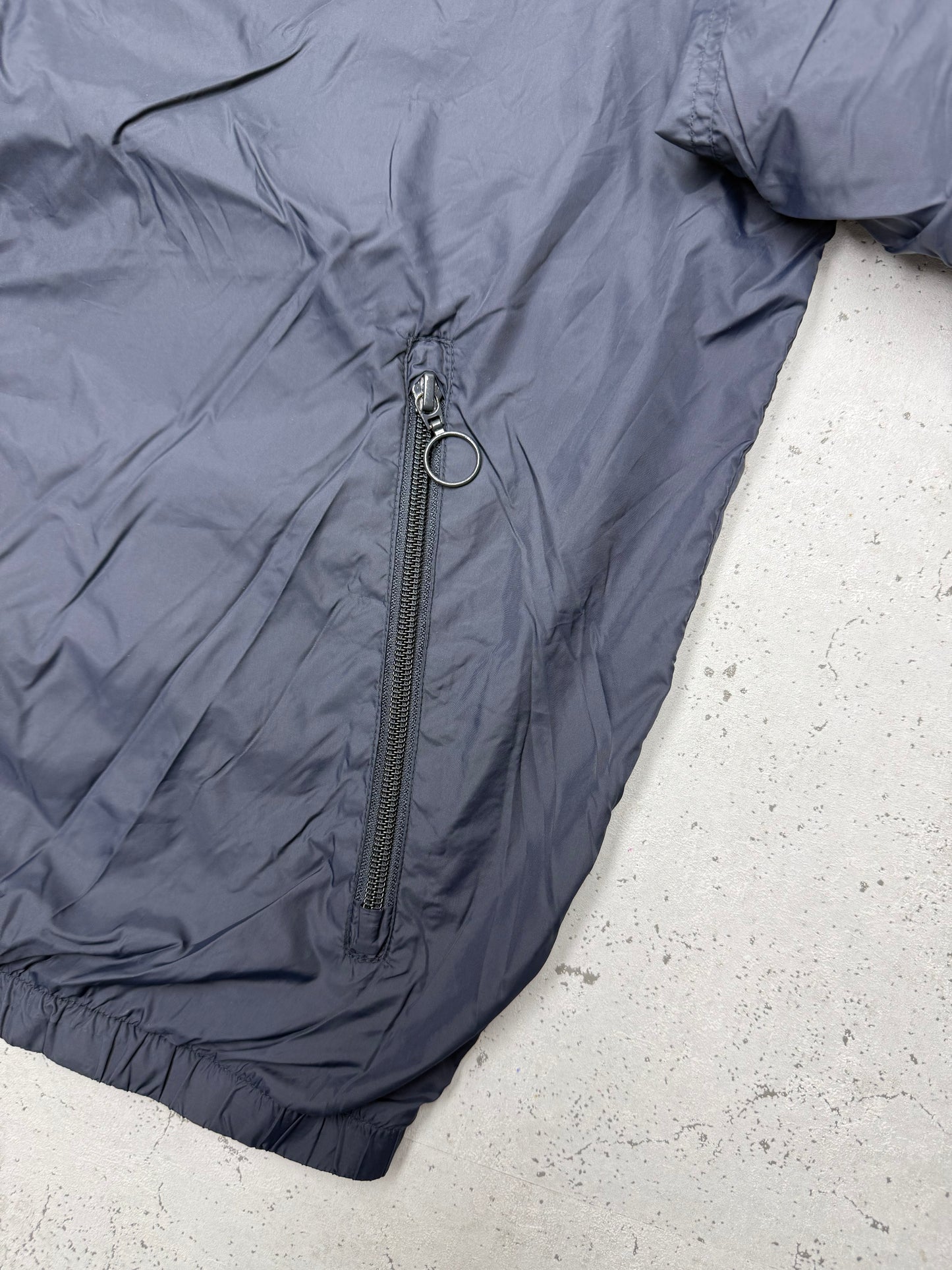 Lacoste vintage Nylon-Blouson Jacke Bomberjacke blau XL