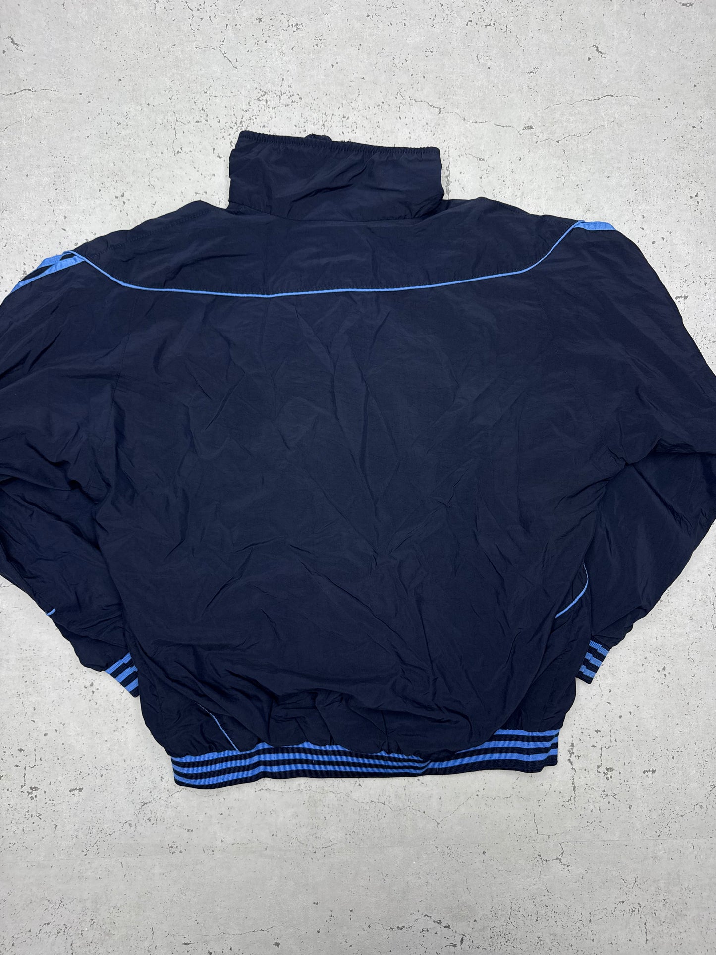 Adidas vintage Trainingsjacke Windbreaker blau M