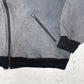 adidas vintage Sweatjacke Zipper 80s grau L