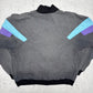adidas vintage Sweatjacke Zipper 80s grau L