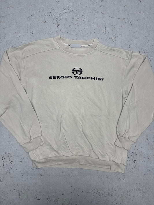 Sergio Tacchini vintage Sweatshirt beige M
