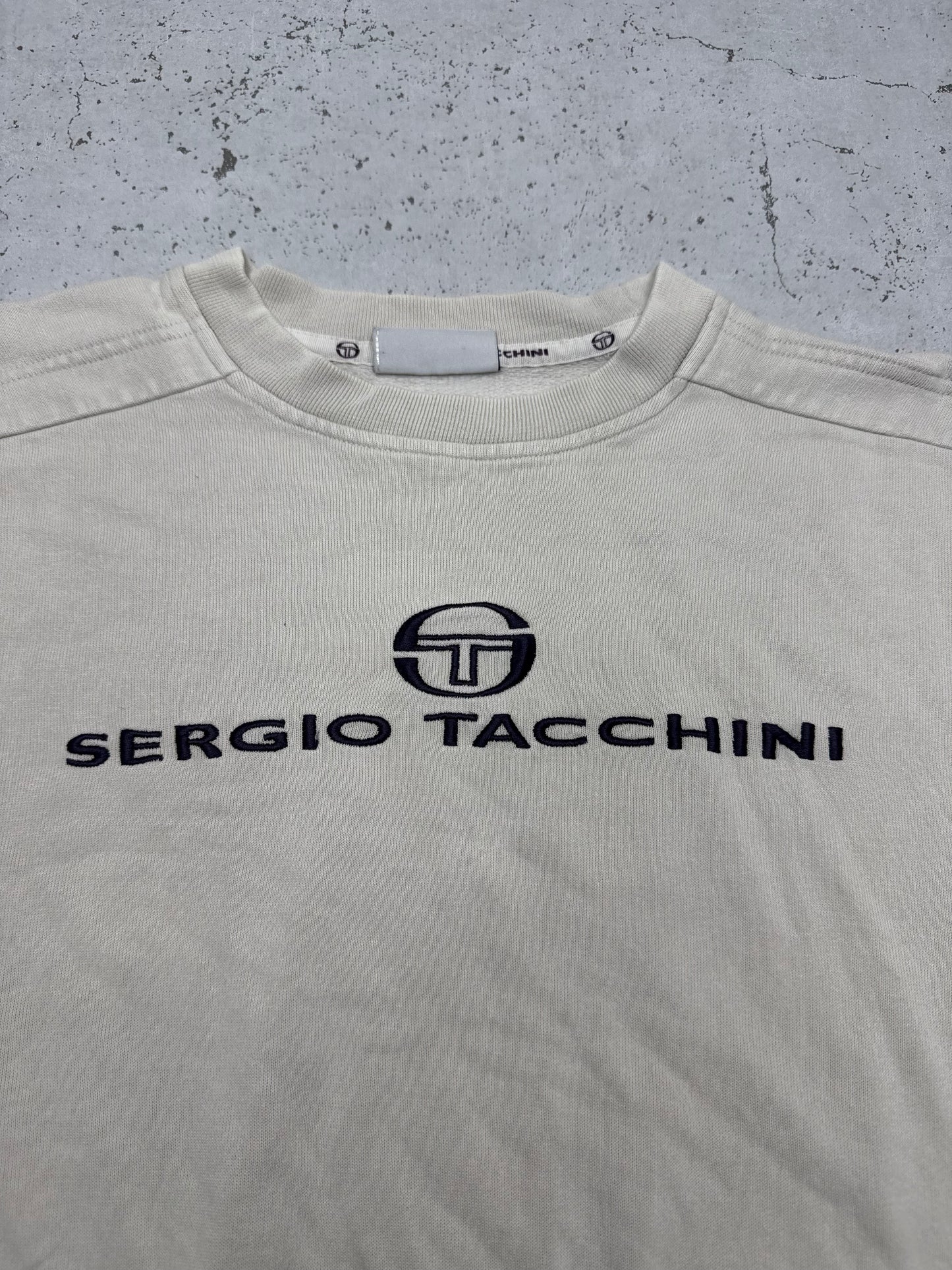 Sergio Tacchini vintage Sweatshirt beige M