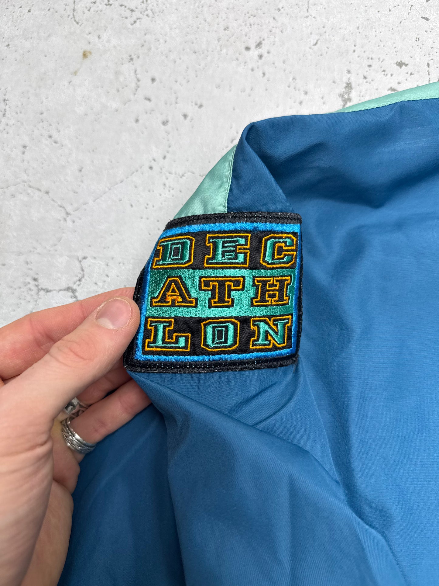 Nike vintage Windbreaker Trackjacket Decathlon 80s grün L