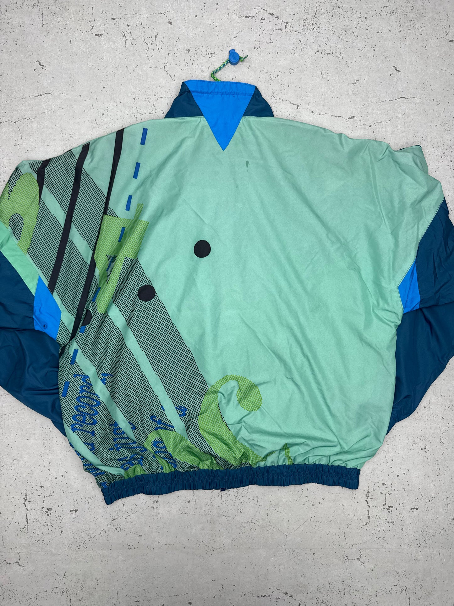 Nike vintage Windbreaker Trackjacket Decathlon 80s grün L