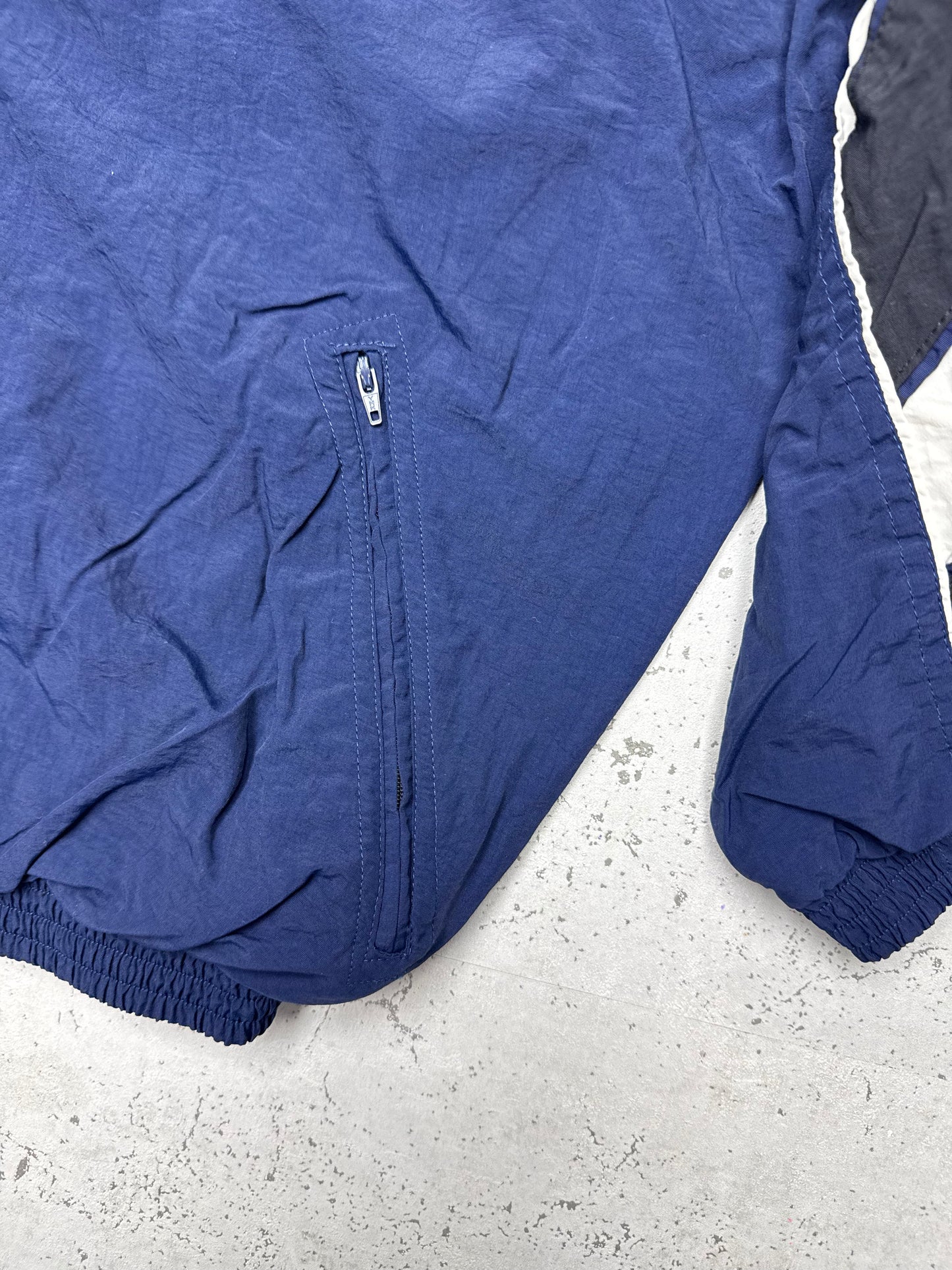 Reebok vintage Trainingsjacke Windbreaker blau L