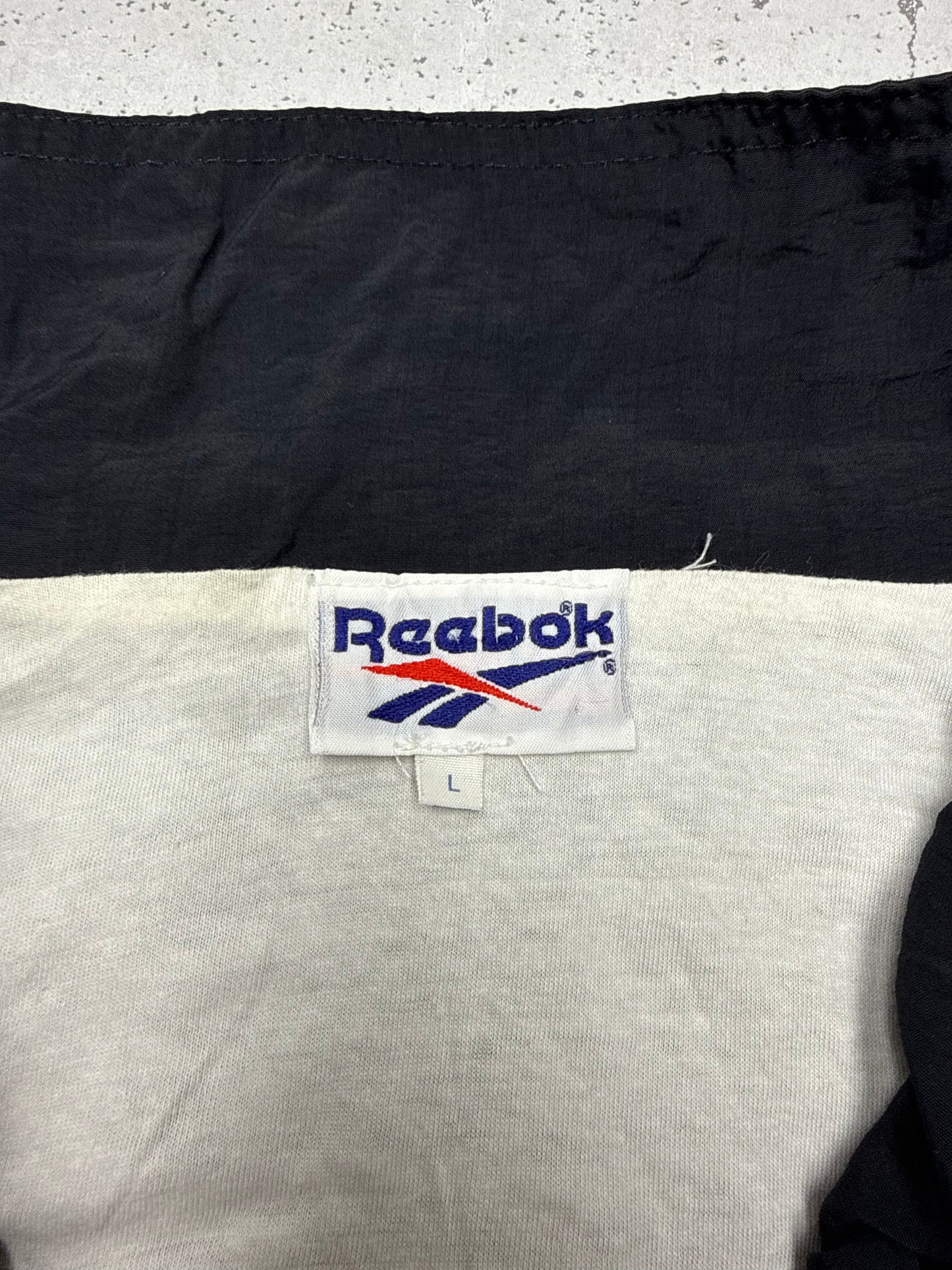 Reebok vintage Trainingsjacke Windbreaker blau L