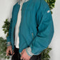 Adidas vintage 80s Jacke Harrington Jacke Bomberjacke Windbreaker grün L