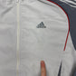adidas vintage Trainingsjacke Windbreaker grau XL