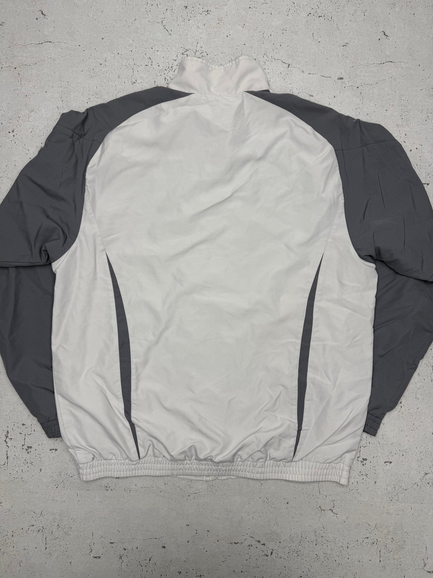 adidas vintage Trainingsjacke Windbreaker grau XL
