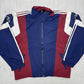 adidas vintage Trainingsjacke Windbreaker 90s blau M