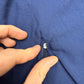 Lacoste vintage Trainingsjacke Windbreaker Bomberjacke Metall Patch blau S