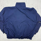 Lacoste vintage Trainingsjacke Windbreaker Bomberjacke Metall Patch blau S