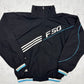 adidas vintage F50 Trainingsjacke Windbreaker schwarz L