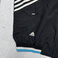 adidas vintage F50 Trainingsjacke Windbreaker schwarz L