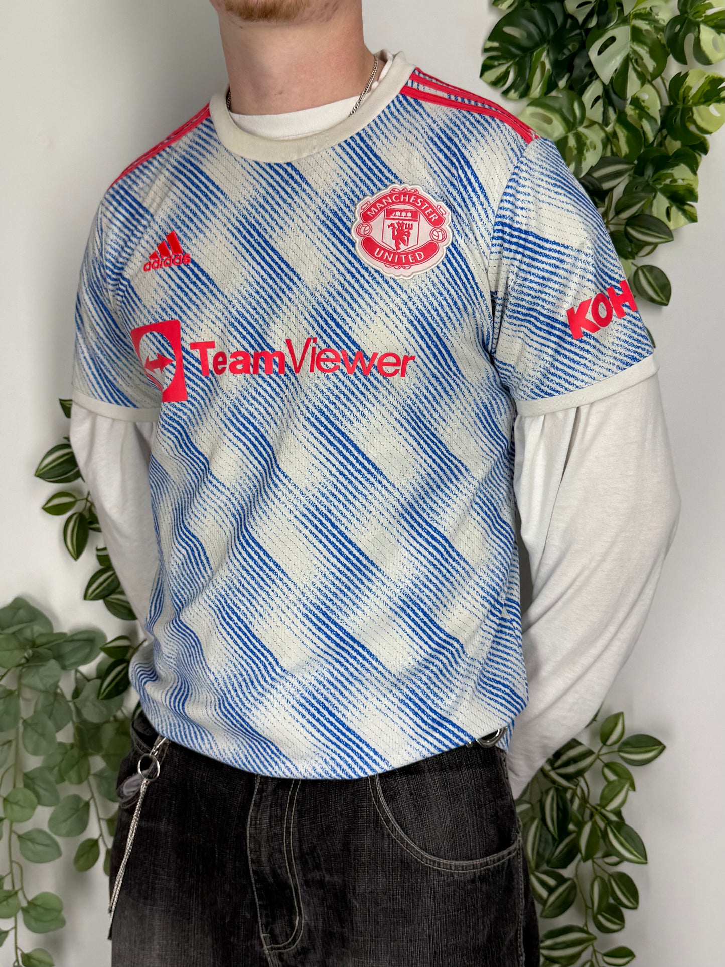 Adidas Manchester United Cristiano Ronaldo 7 2021 Trikot Jersey Fußballtrikot L