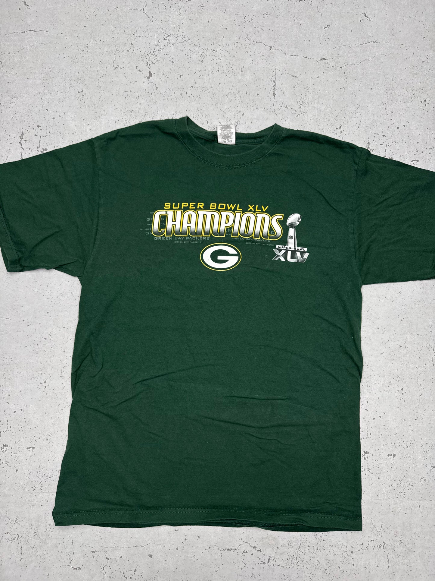 Jerzees vintage NFL Green Bay Packers Champion Football T-Shirt grün L