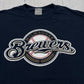 MLB vintage Milwaukee Brewers Baseball Ryan Braun 8 T-Shirt blau XL