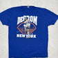 Next Level vintage deGrom New York T-Shirt Baseball MLB blau XL