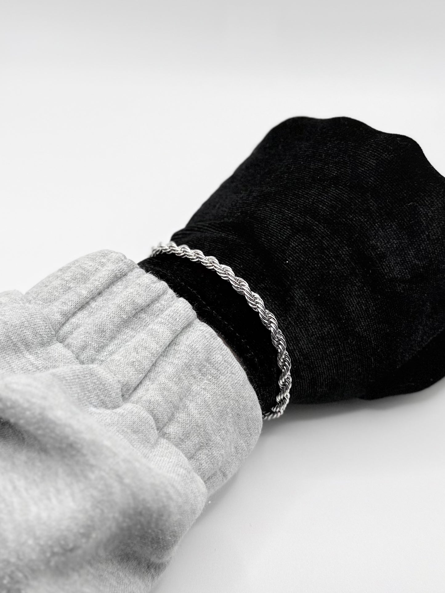 "Snake Brace" Streetwear Silber Armband Bracelet Silber Y2K