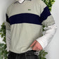 Lacoste vintage small logo embroidery T-Shirt Shirt Tee 90s streetwear grau L