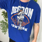 Next Level vintage deGrom New York T-Shirt Baseball MLB blau XL