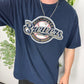 MLB vintage Milwaukee Brewers Baseball Ryan Braun 8 T-Shirt blau XL