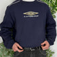 Umbro vintage Sweatshirt Sweater Crewneck streetwear blau XL