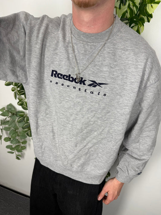 Reebok vintage essentials Sweatshirt full stitch grau S