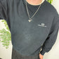 Sergio Tacchini vintage Sweatshirt schwarz S