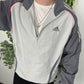 adidas vintage Trainingsjacke Windbreaker grau XL