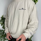 Sergio Tacchini vintage oversized Sweatshirt Crewneck Sweater beige L