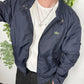 Lacoste vintage Nylon-Blouson Jacke Bomberjacke blau XL