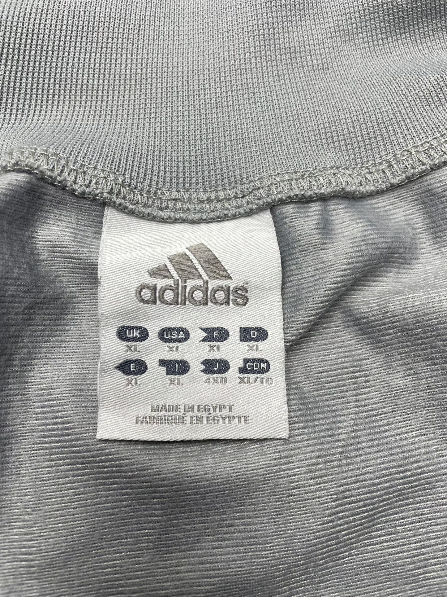 Adidas Vintage Zipper Sportjacke L - MonkeysVintage