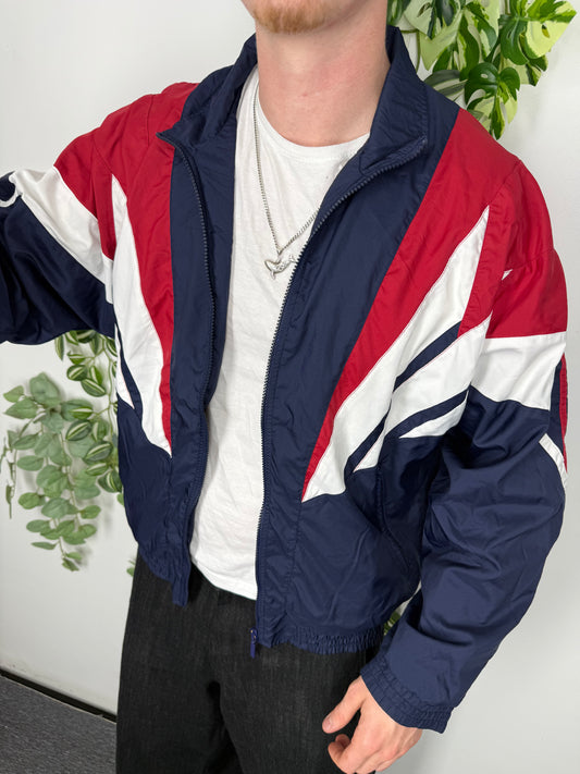 adidas vintage Trainingsjacke Windbreaker blau M