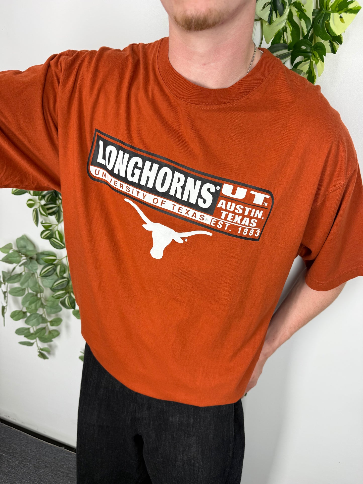 Starter vintage Texas Longhorns T-Shirt orange oversized L