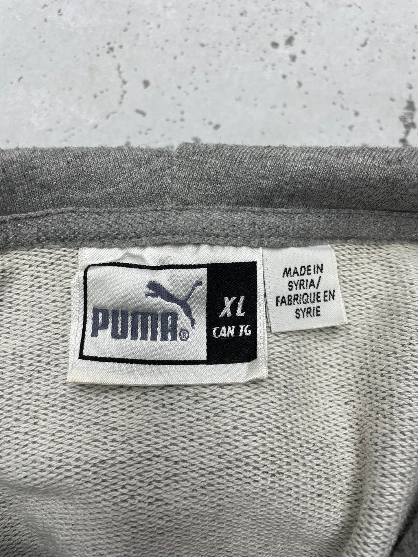 Puma x Jamaica Vintage ärmelloser Hoodie Grau XL - MonkeysVintage