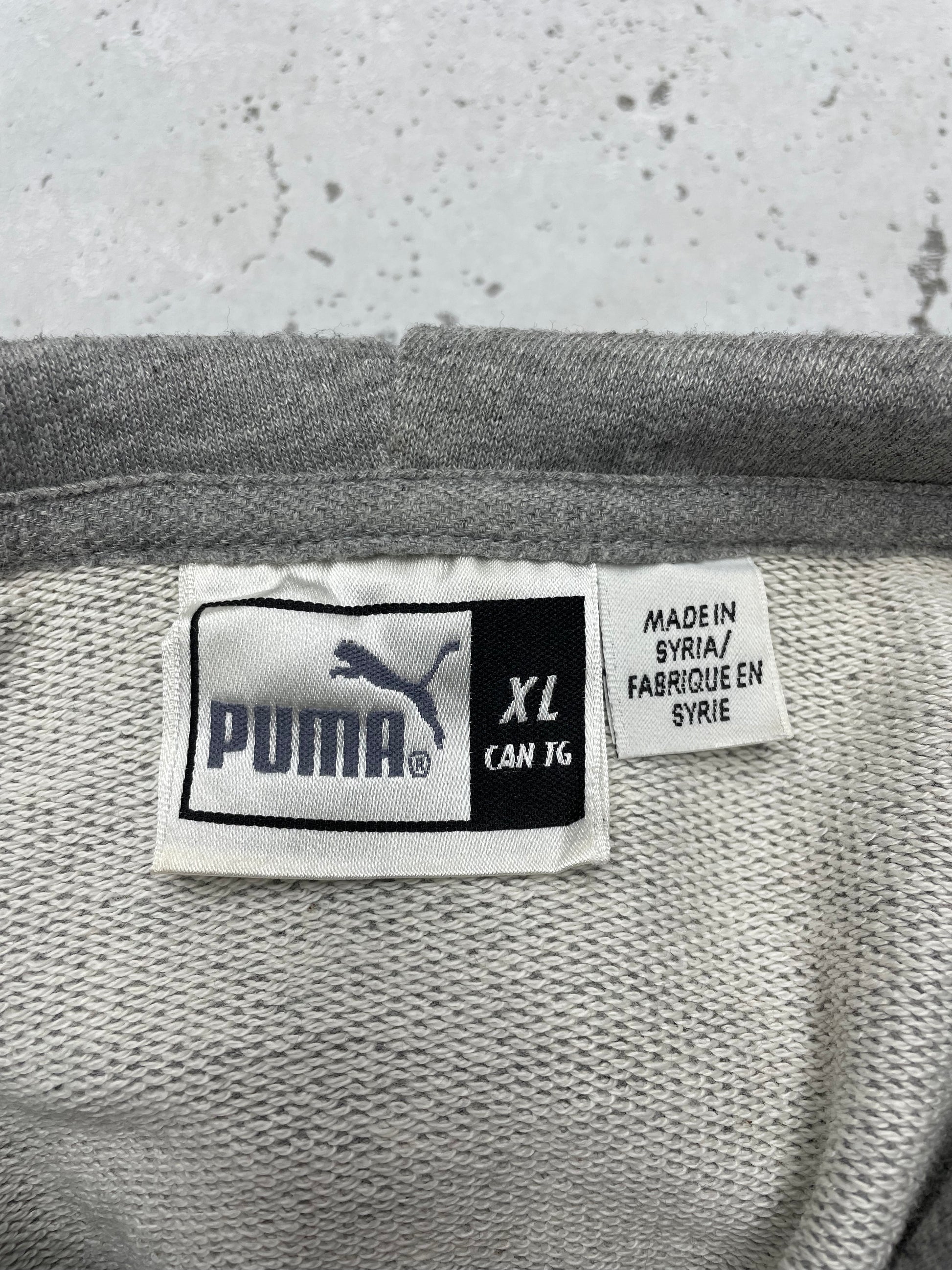 Puma x Jamaica Vintage ärmelloser Hoodie Grau XL - MonkeysVintage