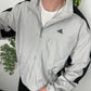 adidas vintage Windbreaker Jacke grau L