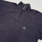 Adidas Vintage Zip Sweatshirt S - MonkeysVintage