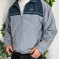 Adidas vintage Windbreaker Trackjacket Jacke grau S