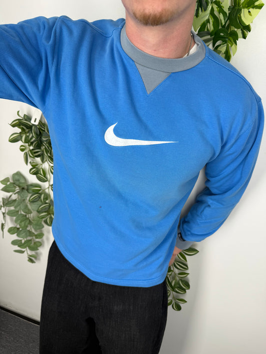 Nike vintage Sweatshirt Sweater blau Damen M
