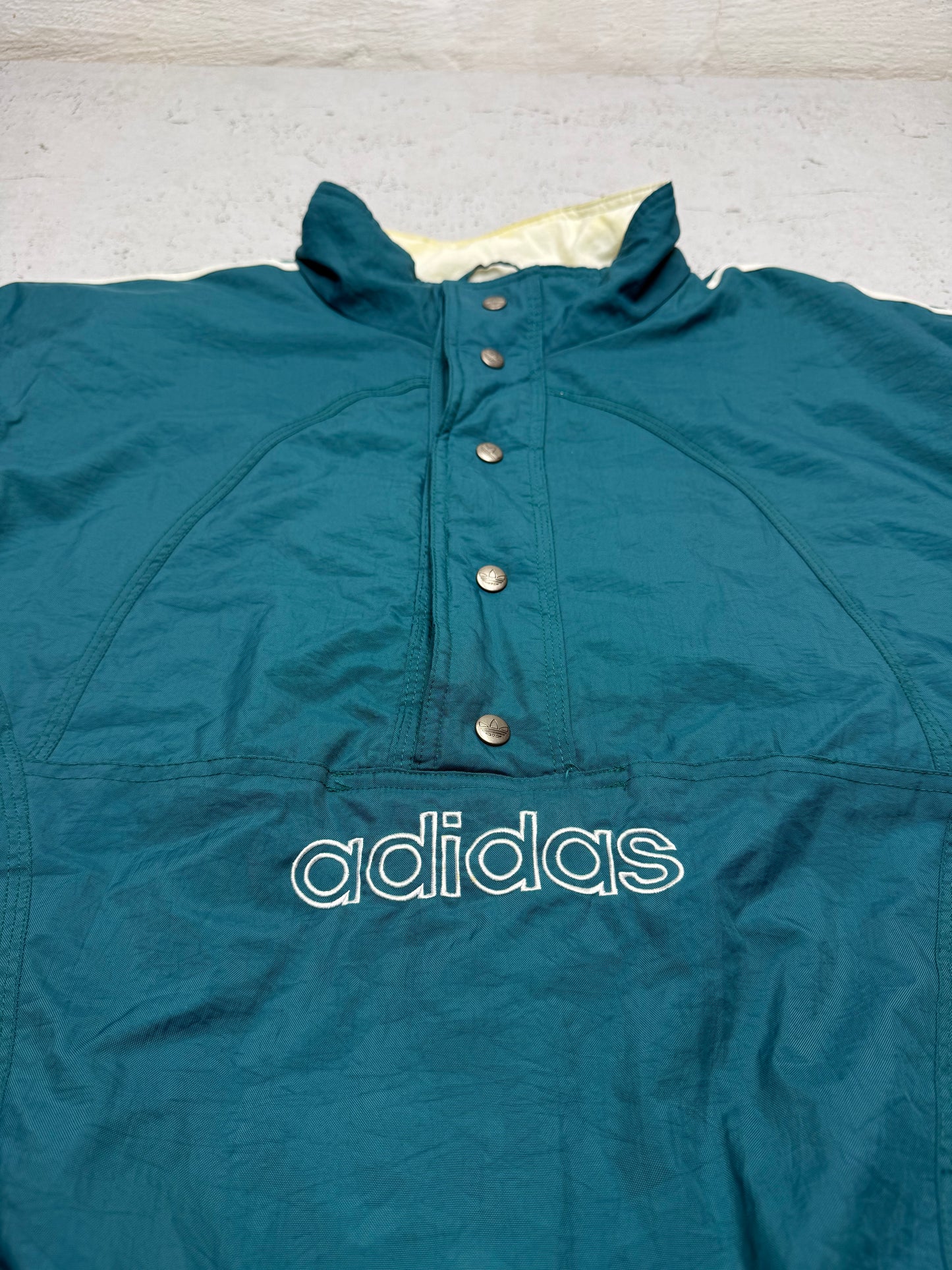 Adidas vintage oversized 2000er Jacke Sweatshirt padded Jacket Skijacke L