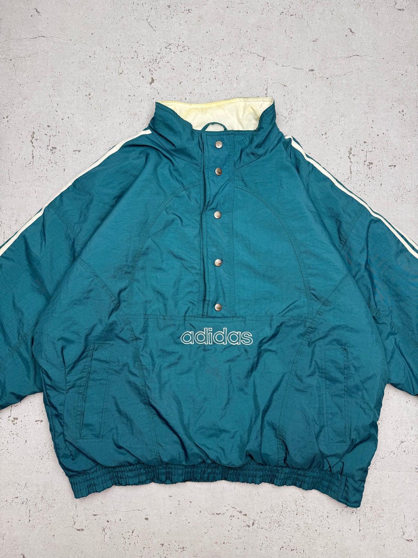 Adidas vintage oversized 2000er Jacke Sweatshirt padded Jacket Skijacke L