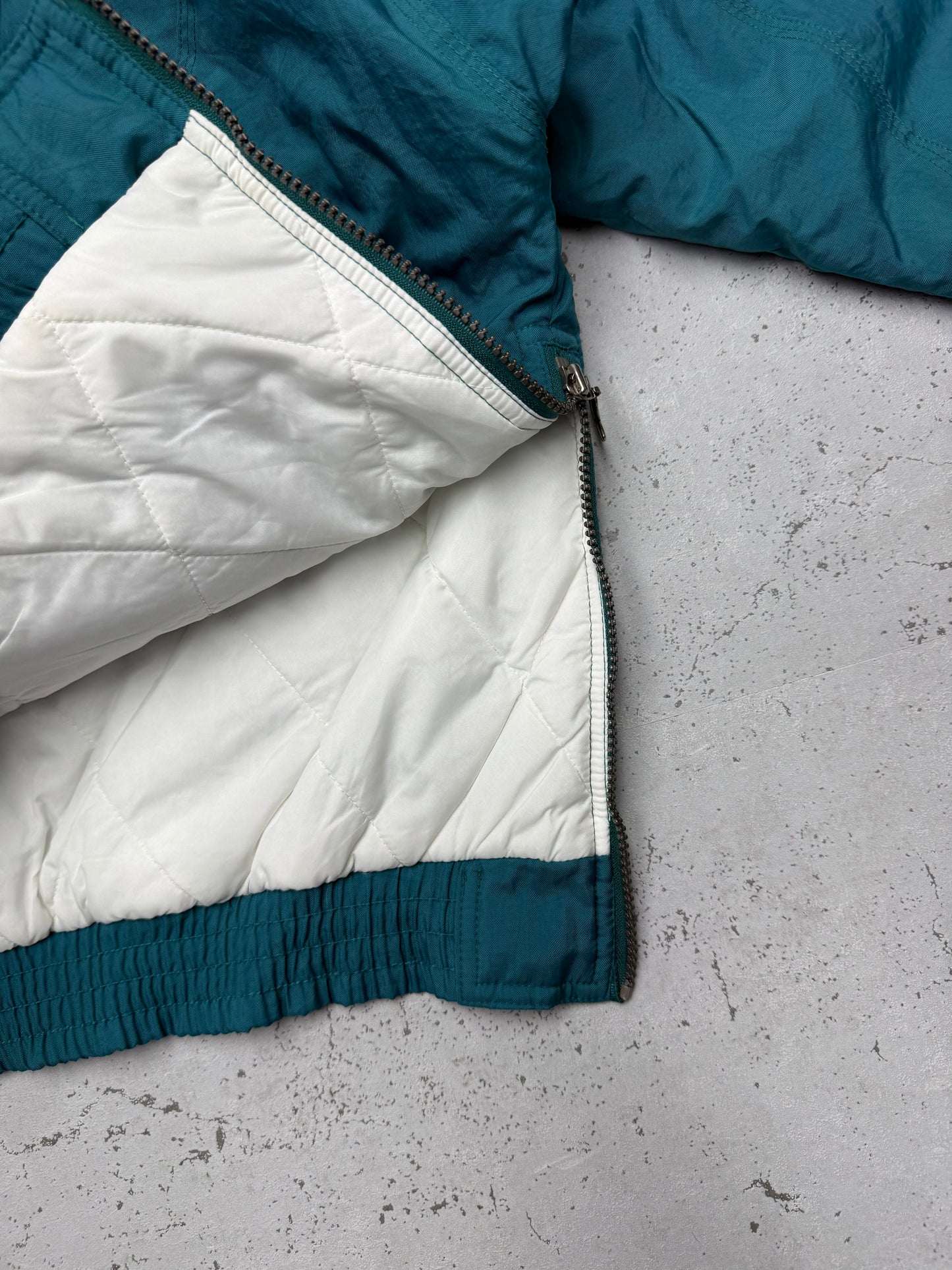 Adidas vintage oversized 2000er Jacke Sweatshirt padded Jacket Skijacke L