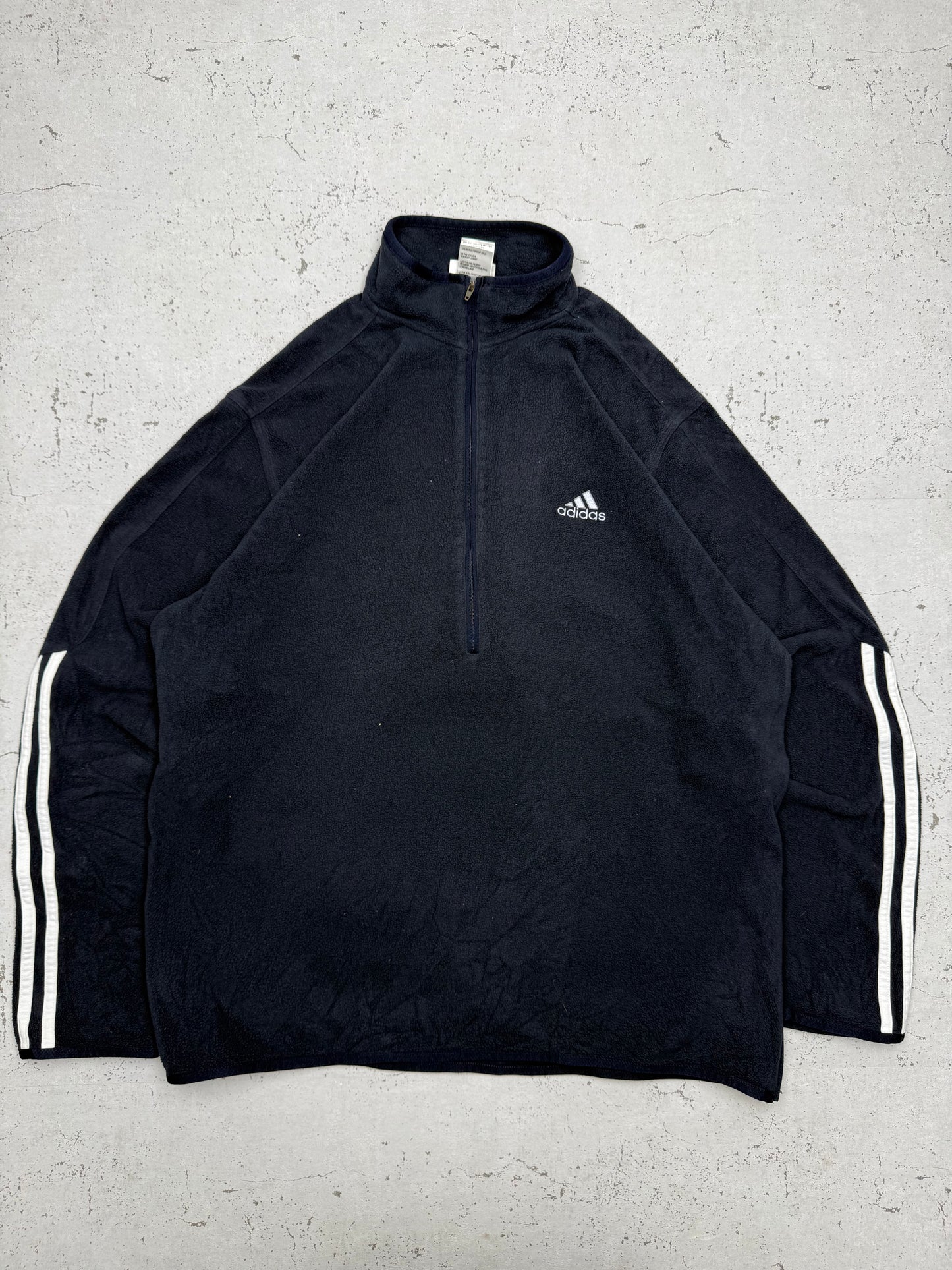 Adidas vintage Fleece Jacke Zipper L