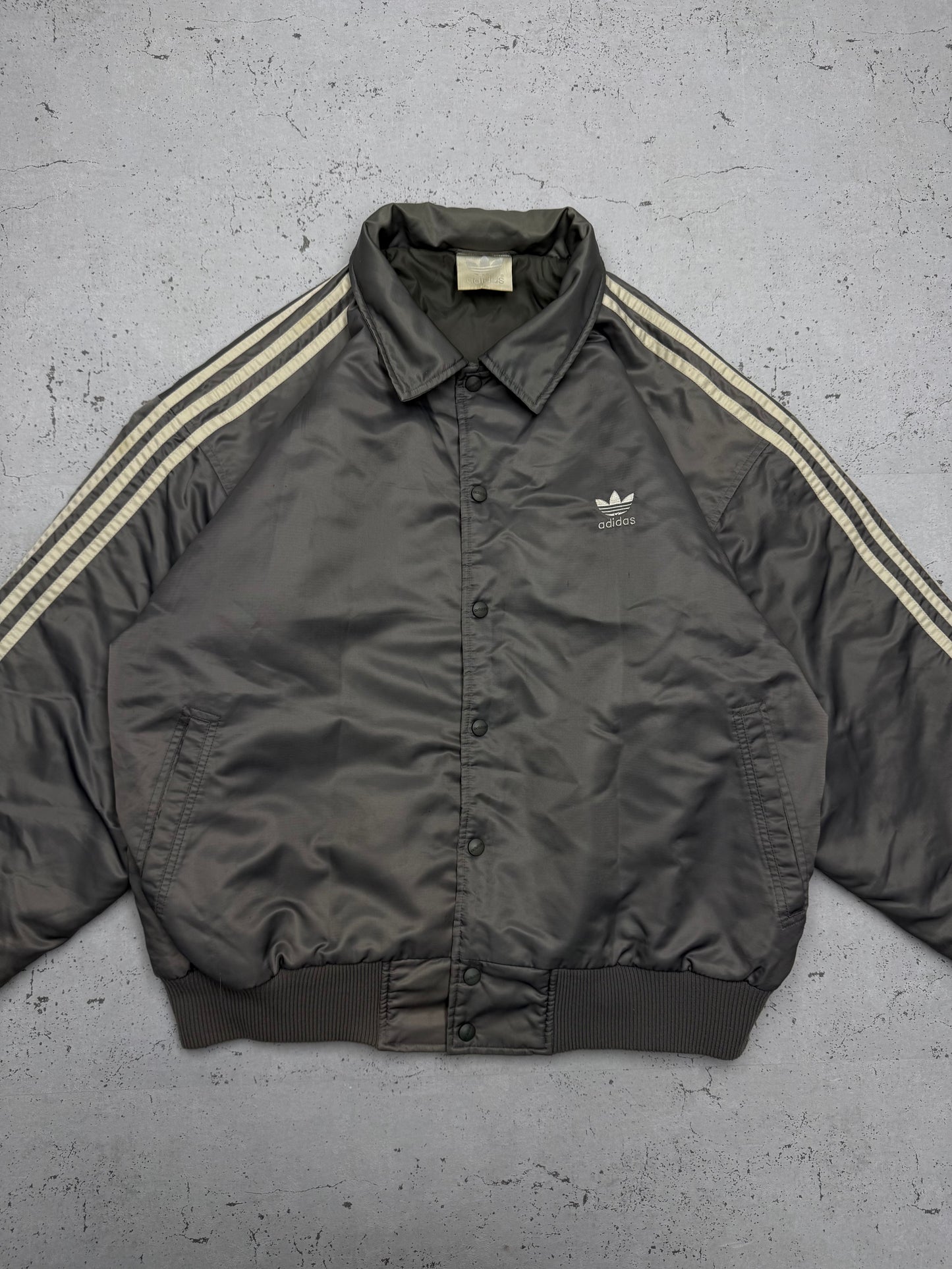 Adidas vintage Big Logo Collegejacke Bomberjacke XL