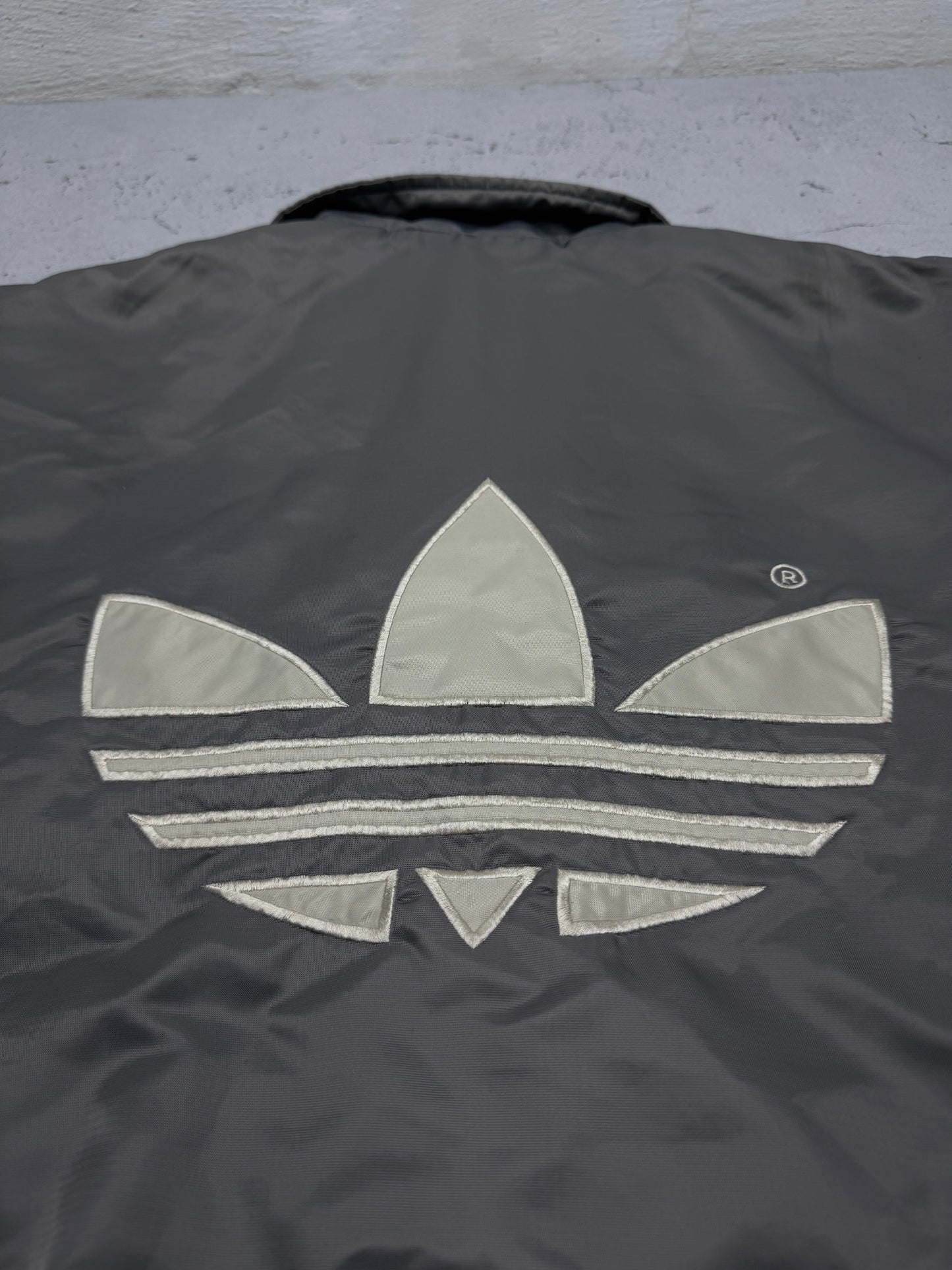 Adidas vintage Big Logo Collegejacke Bomberjacke XL